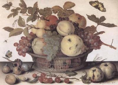 AST, Balthasar van der Fruit Basket (mk14) Norge oil painting art